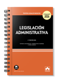 COLEX Legislación administrativa - ENCUADERNACIÓN CON ESPIRAL