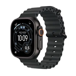 Apple Watch Ultra 3 GPS + Cellular 49mm Caja Titanio Negro y Correa Ocean Negra