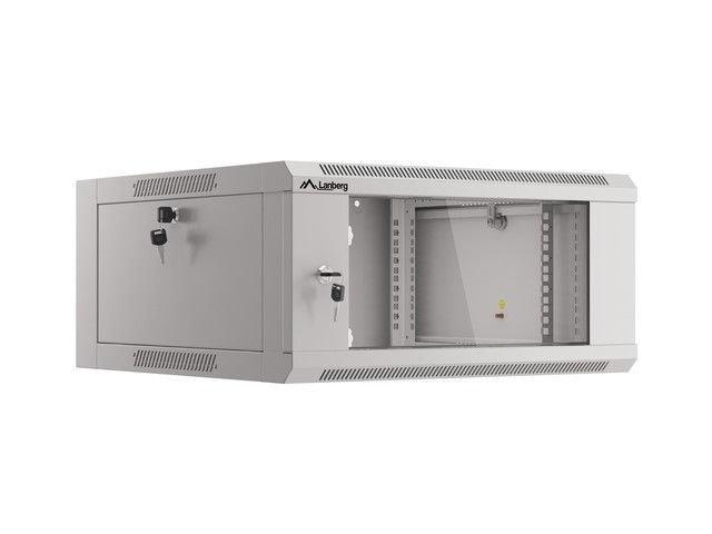 Lanberg Armario Rack de Pared 19 de 4U 600mm Gris Lanberg Armario Rack de Pared 19 de 4U 600mm Gris