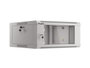 Lanberg Armario Rack de Pared 19 de 4U 600mm Gris