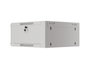Lanberg Armario Rack de Pared 19 de 4U 600mm Gris
