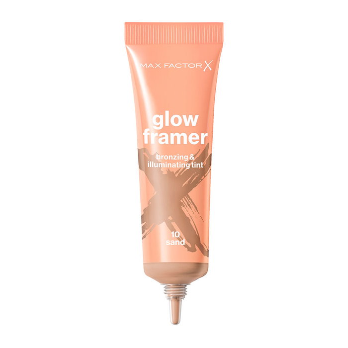 Max Factor Glow Framer Tinte Bronceador e Iluminador - 30 ml, #10-Sand