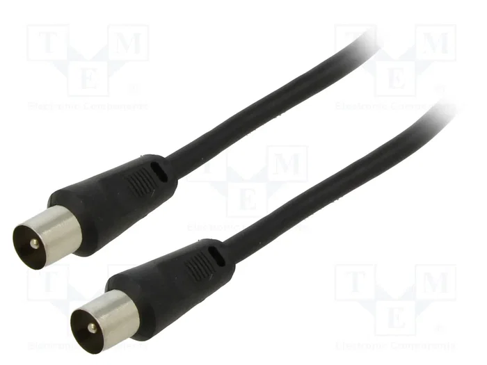 GOOBAY Cable Coaxial de 1,5m con Conector 9,5mm en Ambos Lados GOOBAY Cable Coaxial de 1,5m con Conector 9,5mm en Ambos Lados