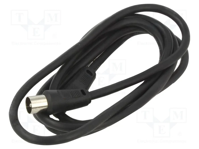 GOOBAY Cable Coaxial de 1,5m con Conector 9,5mm en Ambos Lados GOOBAY Cable Coaxial de 1,5m con Conector 9,5mm en Ambos Lados