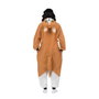 My Other Me Disfraz Adulto Canguro Kigurumi con Capucha, Cola y Peluche Talla L