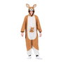 My Other Me Disfraz Adulto Canguro Kigurumi con Capucha, Cola y Peluche Talla L