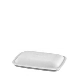 AMC Tapa Clinic Polipropileno, Gris, 17.5 x 12.5 cm (Set de 25)