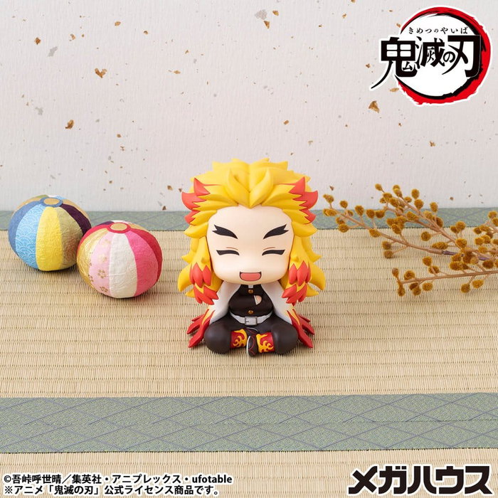 Megahouse Demon Slayer: Kimetsu no Yaiba Estatua PVC Look Up Rengoku Kyoujurou Smile Ver. 11 cm