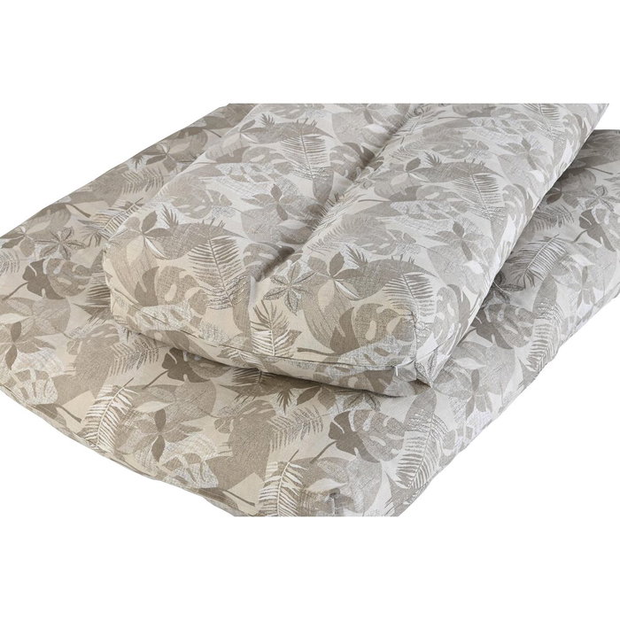 DKD Home Decor Cojin Suelo Terraza Y Jardin Marron Claro 80 x 16 x 120 cm Set de 2