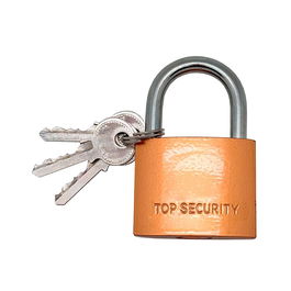 Micel Candado de arco normal basic cn17, Latón, 30 mm