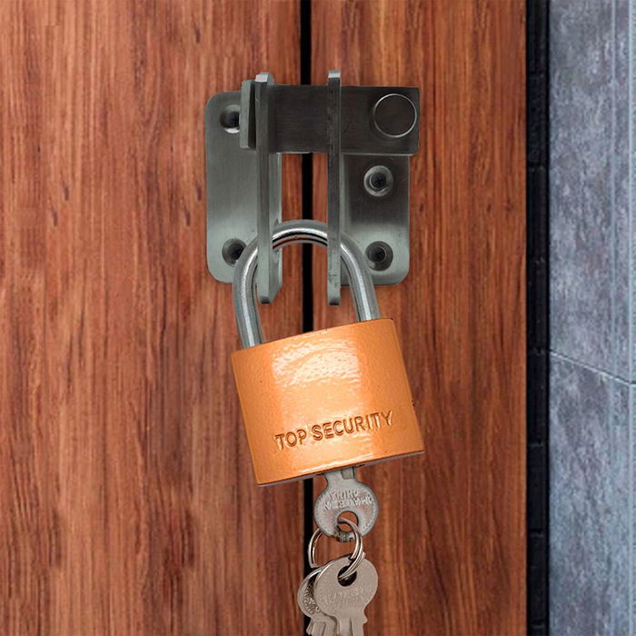 Micel Candado de arco normal basic cn17, Latón, 30 mm