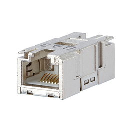 METZ CONNECT Acoplador BTR E-DAT Industry RJ45, Conector RJ-45, Referencia BTR NETCOM 1401200810MI, Metálico
