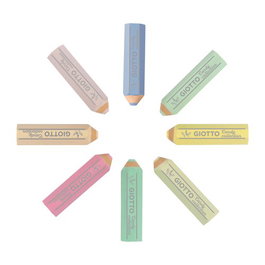 Goma De Borrar Giotto Candy Pastel Estuche De 8