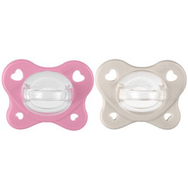 CHICCO Chupete Physio Dual Soft Rosa 6-16M 2UD