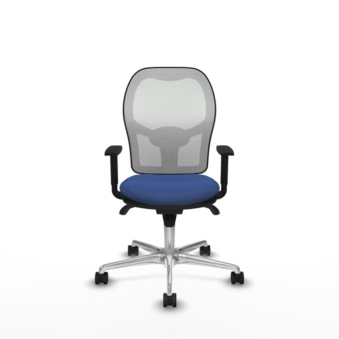 PIQUERAS Y CRESPO Silla de oficina Jorquera Azul Marino y Blanco PIQUERAS Y CRESPO Silla de oficina Jorquera Azul Marino y Blanco