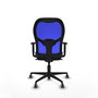 PIQUERAS Y CRESPO Silla de oficina Jorquera con mecanismo Sincro, Azul