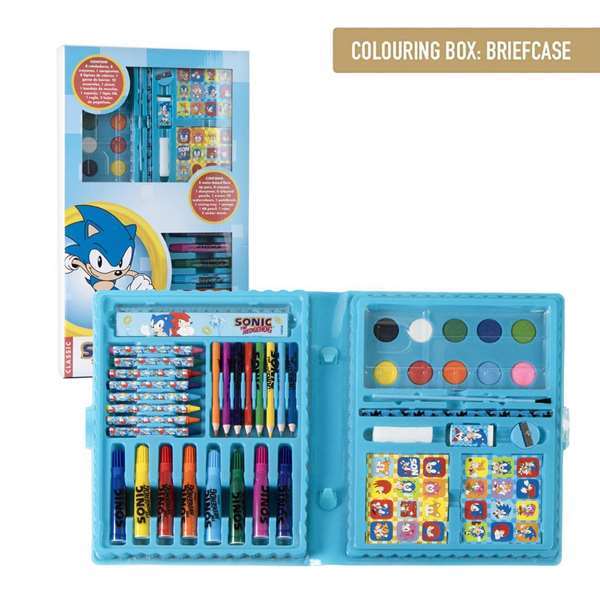 Cerdá Set Coloreable Sonic the Hedgehog Cerdá Set Coloreable Sonic the Hedgehog
