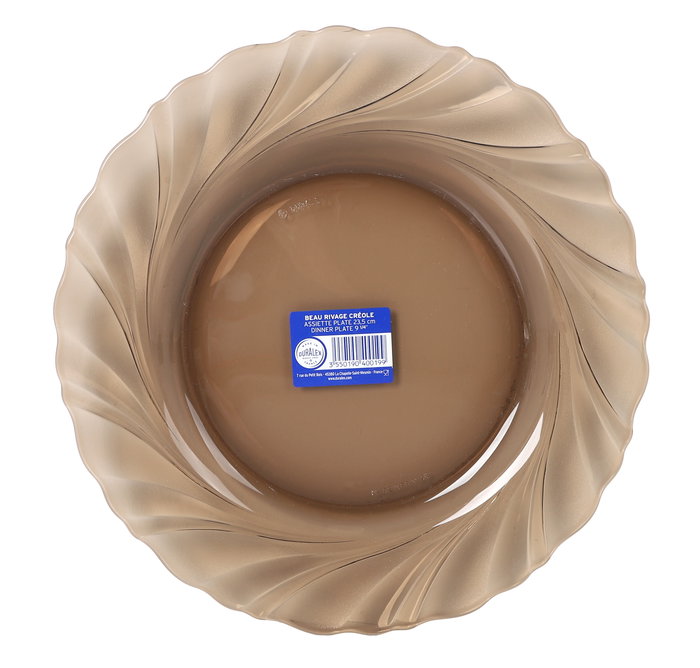 Duralex Plato Llano 23.5 cm Creole "Beau Rivage" (48 Unidades)