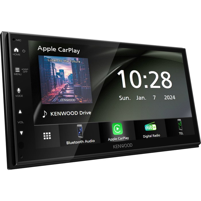 Kenwood DMX5023DAB Autorradio Multimedia 2 DIN 6.8 pulg. Pantalla Táctil Capacitiva