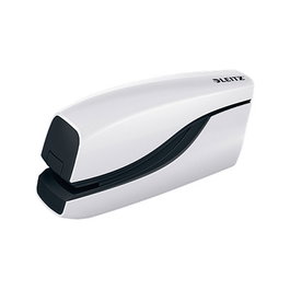 LEITZ Grapadora eléctrica NeXXt Series WOW 5566 blanco perlado