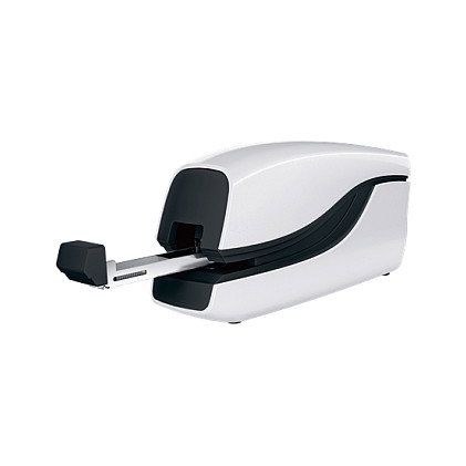 LEITZ Grapadora eléctrica NeXXt Series WOW 5566 blanco perlado