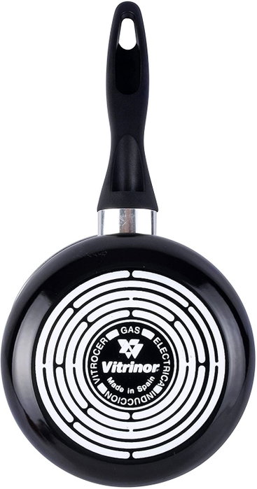 Magefesa Black Cazo 14 Acero Esmalt Antiadher Induc