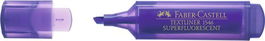 Marcador Fluor Faber-Castell Textliner 1546 Violeta (Set de 10)