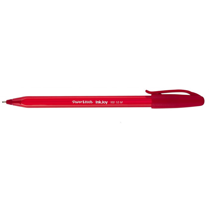 Boligrafo Paper Mate Inkjoy 100 Cap Blister De 8 Surtidos 3 Negro 3 Azul 2 Rojo