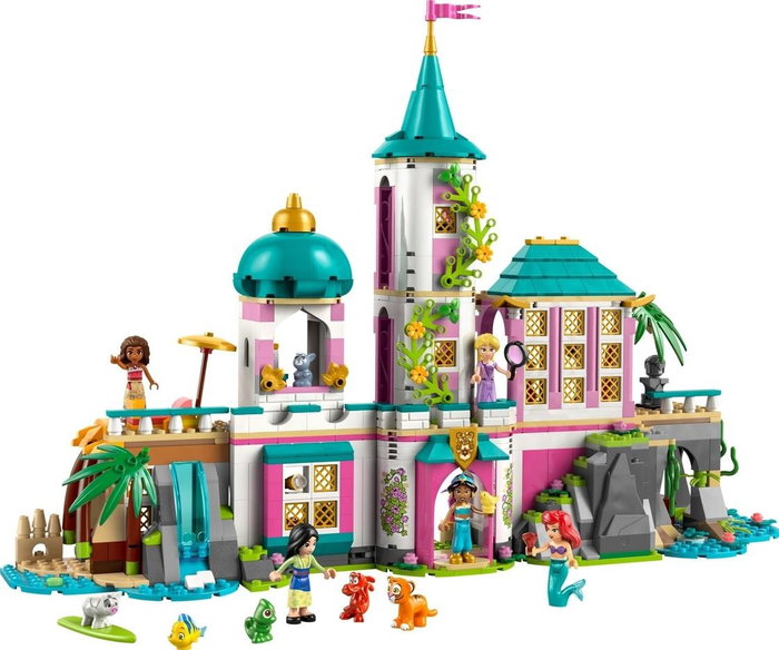 LEGO Disney Castillo de las Princesas y Mascotas Reales 43267