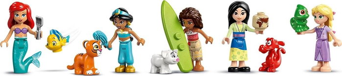 LEGO Disney Castillo de las Princesas y Mascotas Reales 43267