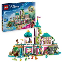 Lego Disney 43267 Castillo de Princesas y Mascotas Reales - Juego para niñas a partir de 6 años