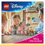 LEGO Disney Princess 43267 Castillo de las Princesas y Mascotas Reales, Juego de Construcción de 787 Piezas para +6 Años