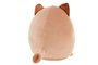 DKD Home Decor Peluche Gato Marron Negro Blanco 6 Unidades 25 x 23 x 20 cm