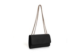 Lucky Bees 1283 Bolso Cruzado Bandolera Piel Polivinilo Negro 22x15x5 cm