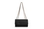 Lucky Bees 1283 Bolso Cruzado Bandolera Piel Polivinilo Negro 22x15x5 cm