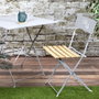 Home Deco Factory Silla Plegable Bella Vit Taupé