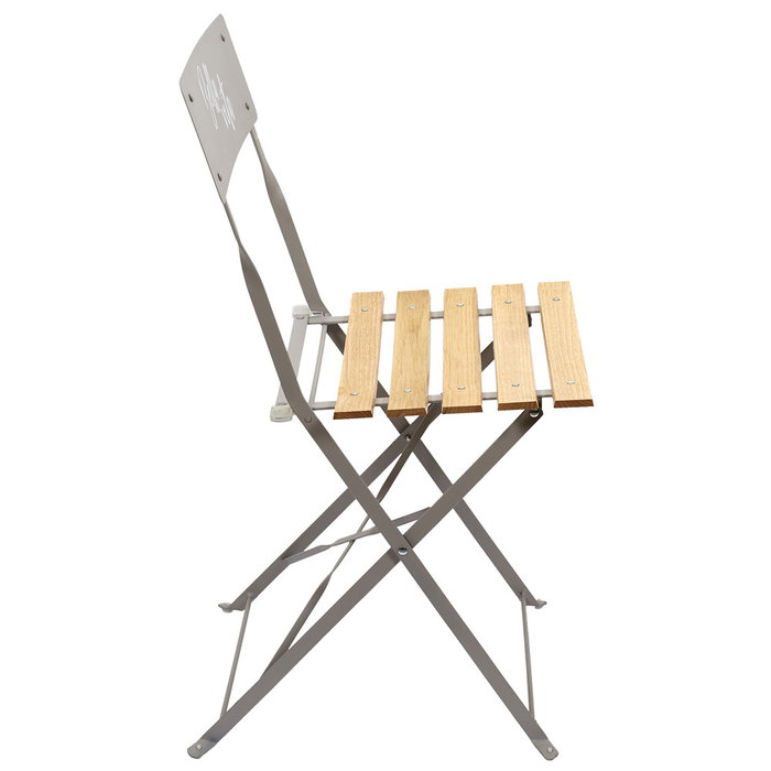 Home Deco Factory Silla Plegable Bella Vit Taupé Home Deco Factory Silla Plegable Bella Vit Taupé