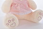 DKD Home Decor Peluche Oso Rosa Verde Blanco Poliester 20 x 50 x 20 cm (2 Unidades)