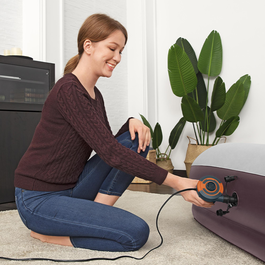 Bestway Hinchador Eléctrico 680 Litros/Minuto Gris