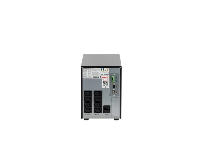 Legrand Keor ASI SPE Tower SAI UPS Línea Interactiva 1kVA / 800W Salida Senoidal 8 Salidas AC Color Negro