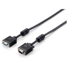 EQUIP 118800 Cable VGA Verl. HD15 Macho/Hembra 1m Negro 2048x1536