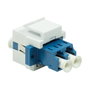 LogiLink Keystone Verbinder Fibre LC-Duplex Singlemode Azul