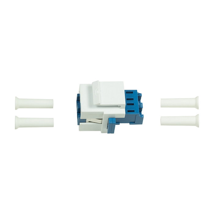 LogiLink Keystone Verbinder Fibre LC-Duplex Singlemode Azul LogiLink Keystone Verbinder Fibre LC-Duplex Singlemode Azul
