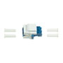 LogiLink Keystone Verbinder Fibre LC-Duplex Singlemode Azul