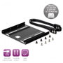 Ewent EW7007 Kit de montaje para SSD/HDD de 2,5 pulgadas a 3,5 pulgadas, Negro