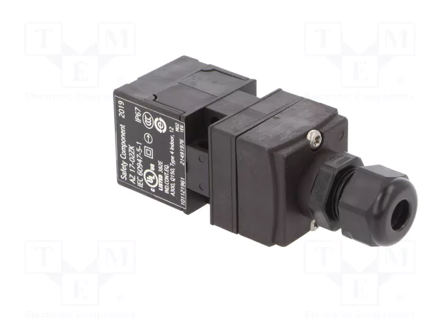 SCHMERSAL AZ 17 Interruptor de seguridad a llave NC x2 IP67