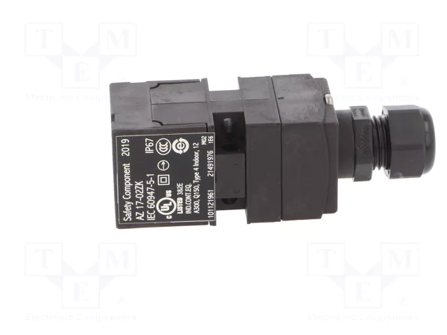 SCHMERSAL AZ 17 Interruptor de seguridad a llave NC x2 IP67