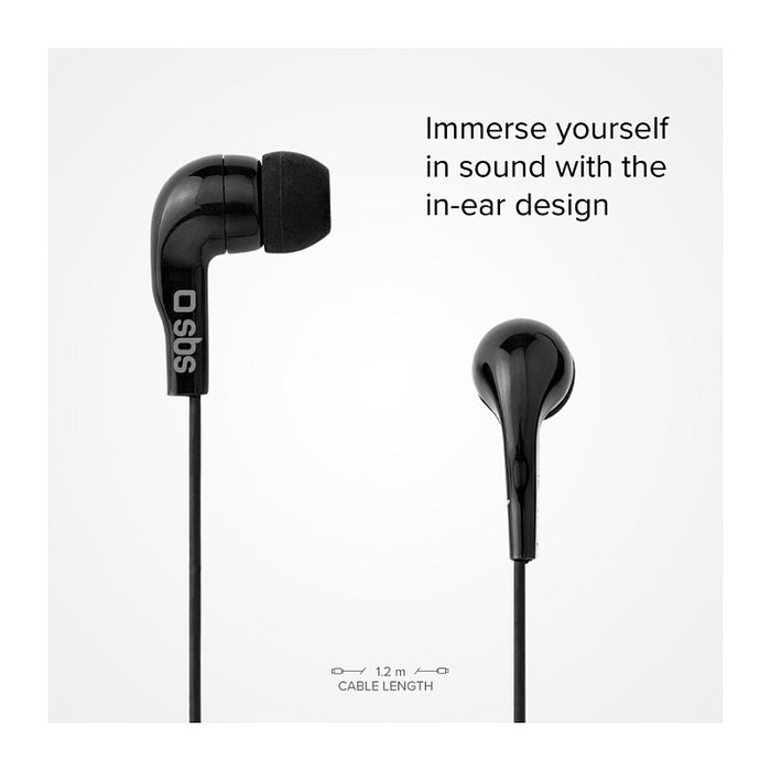 sbs Mix 10 Auriculares In-Ear Negro sbs Mix 10 Auriculares In-Ear Negro