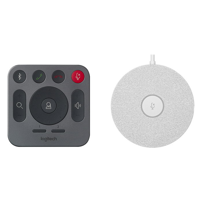 Logitech Rally Plus Sistema de videoconferencia 4K con Micpod Blanco