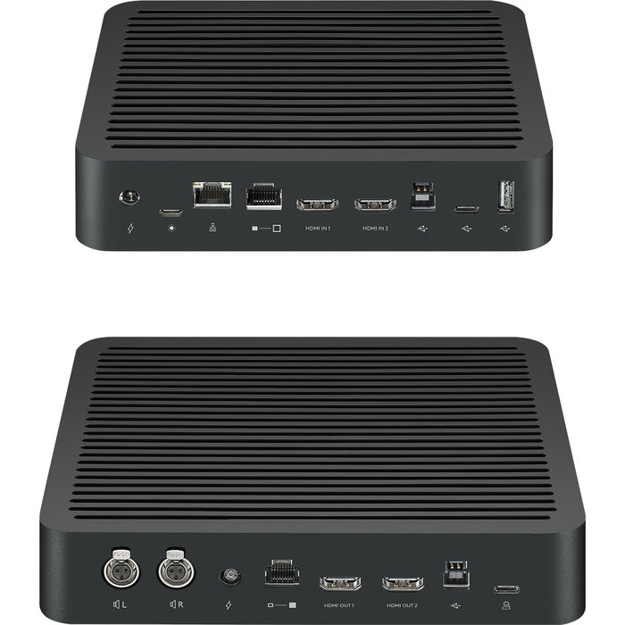 Logitech Rally Plus Sistema de Vídeoconferencia 4K Ultra HD con Micrófonos Blancos